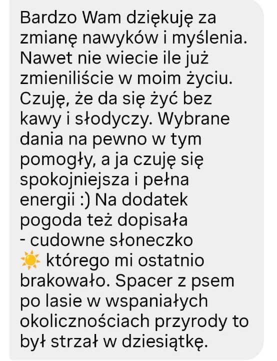 Opinia uczestniczki 12
